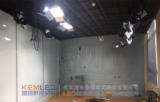 北京紅莊國際文化演播室燈光實景圖2