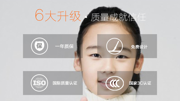 六大升級，質(zhì)量成就信任