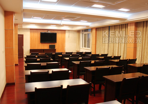 浙江邊防總隊<a href='/product/product-0001,0103-1.shtml' class='keys' title='點擊查看關于LED會議室燈光的相關信息' target='_blank'>LED會議室燈光</a>效果圖2