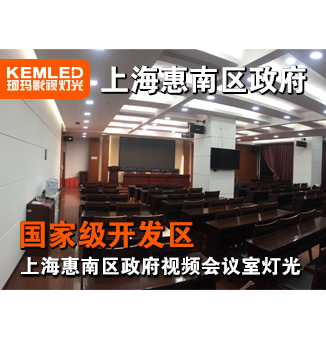 上?；菽蠀^(qū)政府視頻會(huì)議室燈光工程