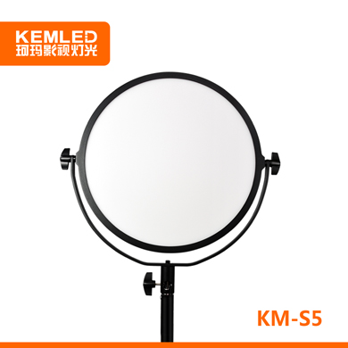KEMA珂瑪 KM-S5超薄便攜式可調(diào)色溫LED平板燈，功率50W，外拍神器